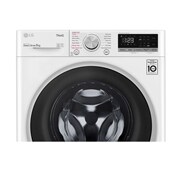 LG  9 kg Vaskemaskin(Hvit) - Steam, Energiklasse D, AI DD™, Smart Diagnosis™ med Wi-Fi, K4WV409S1W, thumbnail 4