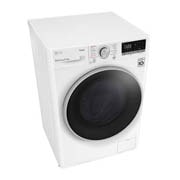 LG 9 kg / 5 kg Kombinert vaskemaskin/tørketrommel(Hvit) - Steam, Energiklasse E, AI DD™, Smart Diagnosis™ med Wi-Fi, F4DV509S1W, thumbnail 8