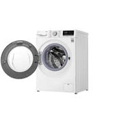 LG 9 kg / 5 kg Kombinert vaskemaskin/tørketrommel(Hvit) - Steam, Energiklasse E, AI DD™, Smart Diagnosis™ med Wi-Fi, F4DV509S1W, thumbnail 13