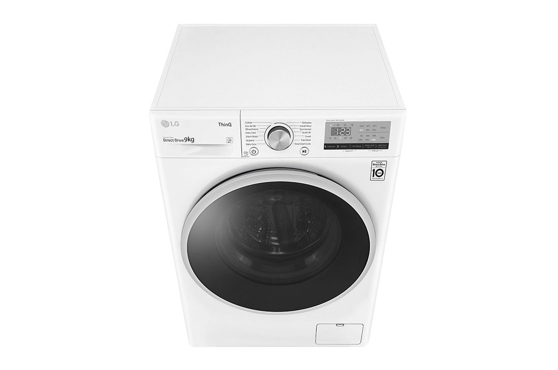 LG 8 kg Vaskemaskin(Hvit), Energiklasse D, AI DD™ , Smart Diagnosis™ med Wi-Fi, F4WV409N1W, F4WV409N1W, thumbnail 9