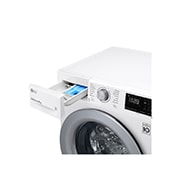 LG  8 kg Vaskemaskin(Hvit) - Energiklasse D, AI DD™, Smart Diagnosis™, K4WV308N1W, thumbnail 5