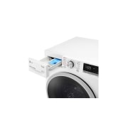 LG 8 kg Vaskemaskin(Hvit) - Steam, Energiklasse D, AI DD™, Smart Diagnosis™ med Wi-Fi, K4WV408S1W, thumbnail 5