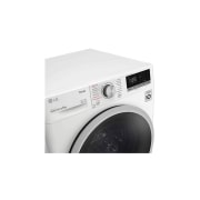 LG 8 kg Vaskemaskin(Hvit) - Steam, Energiklasse D, AI DD™, Smart Diagnosis™ med Wi-Fi, K4WV408S1W, thumbnail 7