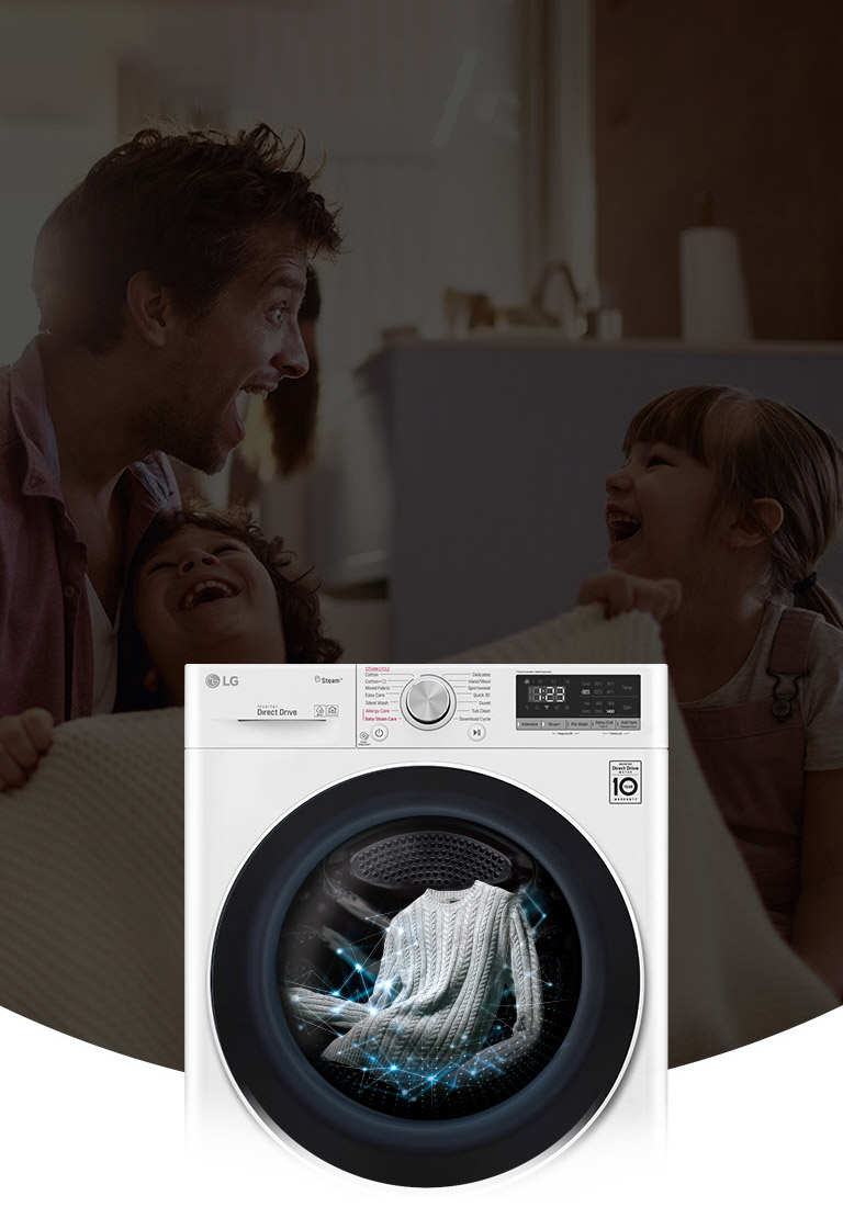 Smartere vask med 18 % mer skånsom behandling av klærne4