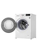 LG 8 kg / 5 kg Kombinert vaskemaskin/tørketrommel(Hvit) - Steam, Energiklasse E, AI DD™, Smart Diagnosis™ med Wi-Fi, F4DV508S0W, thumbnail 12