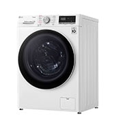 LG 8 kg / 5 kg Kombinert vaskemaskin/tørketrommel(Hvit) - Steam, Energiklasse E, AI DD™, Smart Diagnosis™ med Wi-Fi, F4DV508S0W, thumbnail 13