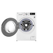 LG 8 kg / 5 kg Kombinert vaskemaskin/tørketrommel(Hvit) - Steam, Energiklasse E, AI DD™, Smart Diagnosis™ med Wi-Fi, F4DV508S0W, thumbnail 2