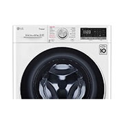 LG 8 kg / 5 kg Kombinert vaskemaskin/tørketrommel(Hvit) - Steam, Energiklasse E, AI DD™, Smart Diagnosis™ med Wi-Fi, F4DV508S0W, thumbnail 6