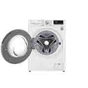 LG  9 kg / 5 kg Kombinert vaskemaskin/tørketrommel(Hvit) - Steam, Energiklasse E, AI DD™, Smart Diagnosis™ med Wi-Fi, K4DV409S1W, thumbnail 2