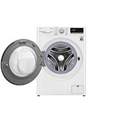 LG  8 kg / 5 kg Kombinert vaskemaskin/tørketrommel(Hvit) - Steam, Energiklasse E, AI DD™, Smart Diagnosis™ med Wi-Fi, K4DV508S1W, thumbnail 3