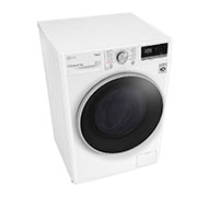LG  8 kg / 5 kg Kombinert vaskemaskin/tørketrommel(Hvit) - Steam, Energiklasse E, AI DD™, Smart Diagnosis™ med Wi-Fi, K4DV508S1W, thumbnail 8