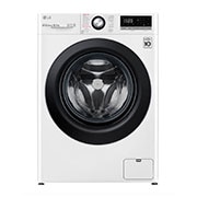 LG 10.5 kg Vaskemaskin(Hvit) - Steam, Energiklasse B, AI DD™, Smart Diagnosis™ , F4WV410S3W, F4WV410S3W, thumbnail 1