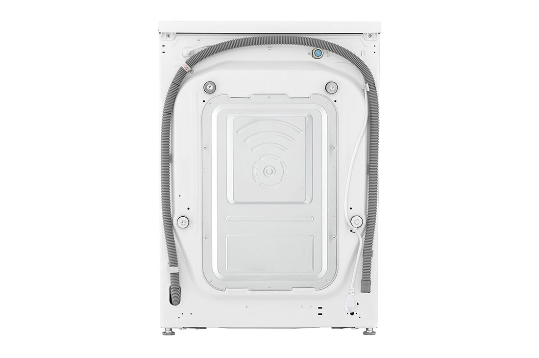 LG 12 kg Vaskemaskin(Hvit) -  Energiklasse B, TurboWash™. AI DD™ , Smart Diagnosis™ med wifi, Back, K4WV712N1W, thumbnail 15