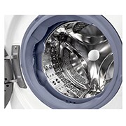 LG 10.5 kg / 7 kg Kombinert vaskemaskin/tørketrommel(Hvit) - Energiklasse E, Steam, TurboWash™, AI DD™, Smart Diagnosis with Wi-Fi, K4DV710H2W, K4DV710H2W, thumbnail 4