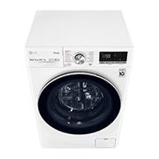 LG 10.5 kg / 7 kg Kombinert vaskemaskin/tørketrommel(Hvit) - Energiklasse E, Steam, TurboWash™, AI DD™, Smart Diagnosis with Wi-Fi, K4DV710H2W, K4DV710H2W, thumbnail 10