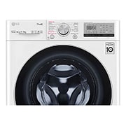 LG 9 kg / 6 kg Kombinert vaskemaskin/tørketrommel(Hvit) - Energiklasse E, Steam™, TurboWash™ , Smart Diagnosis med Wi-fi, K4DV709H0W, K4DV709H0W, thumbnail 4
