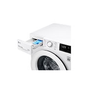 LG 8 kg Vaskemaskin(Hvit) - Energiklasse C, AI DD™, Smart Diagnosis™, F4WP308N0W, F4WP308N0W, thumbnail 5