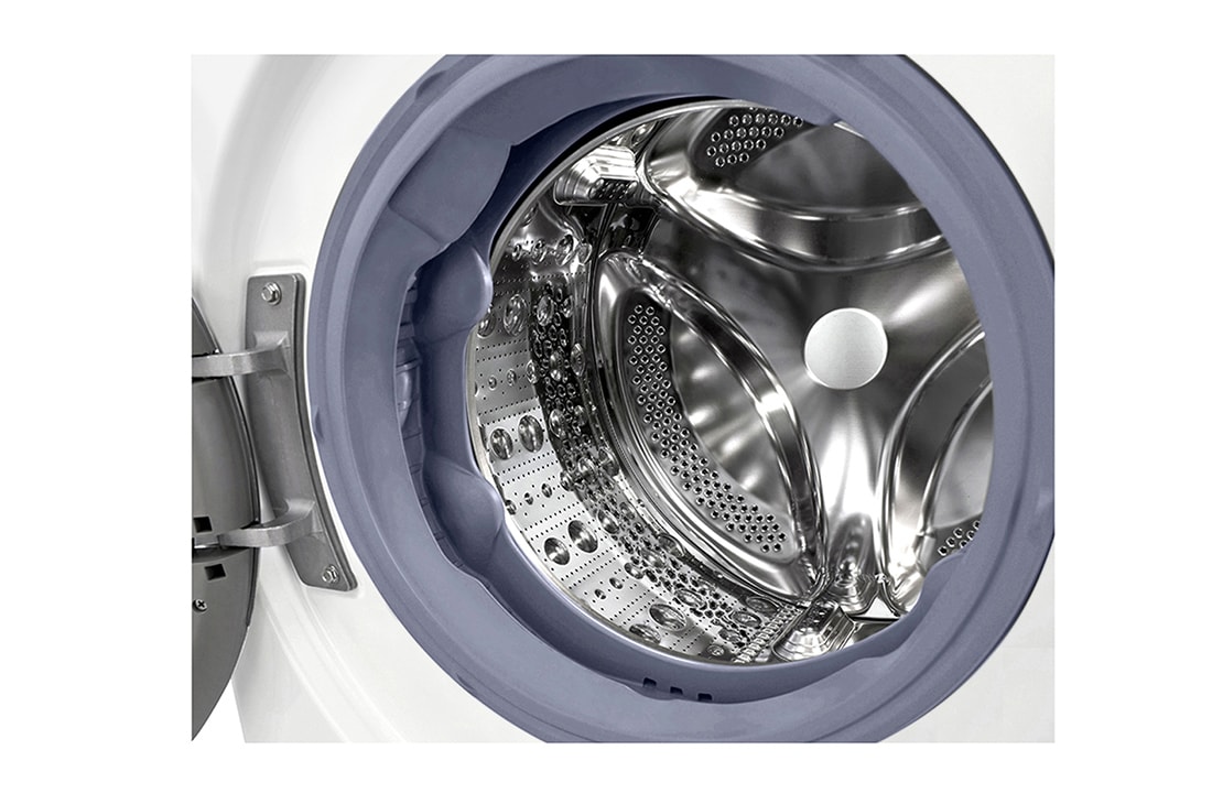 LG 8 kg Vaskemaskine(Hvit) - Energiklasse C, AI DD™, Smart Diagnosis™ med Wi-Fi, P4AOTN1WE, thumbnail 3