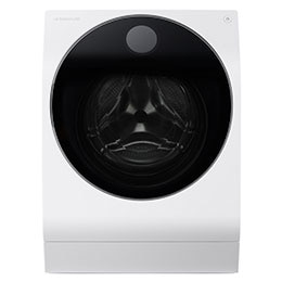 12 kg / 7 kg LG SIGNATURE Kombinert vaskemaskin/tørketrommel(Hvit) - Steam, Energiklasse A, TurboWash™, Auto Dose, Smart Diagnosis™ med Wi-Fi2