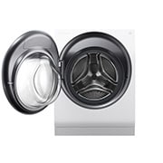 LG 12 kg / 7 kg LG SIGNATURE Kombinert vaskemaskin/tørketrommel(Hvit) - Steam, Energiklasse A, TurboWash™, Auto Dose, Smart Diagnosis™ med Wi-Fi, LSWD100E, thumbnail 2