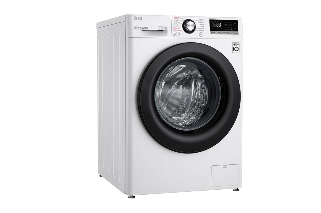 LG 9 kg Vaskemaskin(Hvit) - Energiklasse B, AI DD™, Steam™, Smart Diagnosis, F4WV409S3WE, thumbnail 11