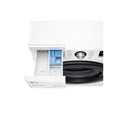 LG 9 kg Vaskemaskin(Hvit) - Energiklasse B, AI DD™, Steam™, Smart Diagnosis, F4WV409S3WE, thumbnail 6
