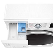 LG 8 kg Vaskemaskin(Hvit) - Steam, Energiklasse C, AI DD™, Smart Diagnosis™, W4WV408S1WE, thumbnail 6