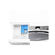 LG 12 kg Vaskemaskin(Hvit) - Steam, Energiklasse A, TurboWash360™, AI DD™, Smart Diagnosis™ med Wi-Fi, P4AVBS2WE, P4AVBS2WE, thumbnail 6