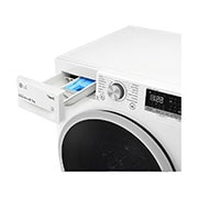 LG 7 kg / 5 kg Kombinert vaskemaskin/tørketrommel(Hvit) - Energiklasse E, AI DD™, Smart Diagnosis™ med Wi-Fi, W2DV507N0WS, W2DV507N0WS, thumbnail 5