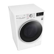 LG 8 kg / 6 kg Kombinert vaskemaskin/tørketrommel(Hvit) - Energiklasse E, AI DD™, Smart Diagnosis™ med Wi-Fi, P4AOTH1WE, P4AOTH1WE, thumbnail 8