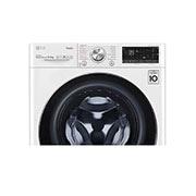 LG 11 kg / 6 kg Kombinert vaskemaskin/tørketrommel(Hvit) - Auto-Dose, Steam, Energiklasse E, TurboWash™360, AI DD™, Smart Diagnosis™ med Wi-Fi, Top panel , CV94E7S2BA, thumbnail 4