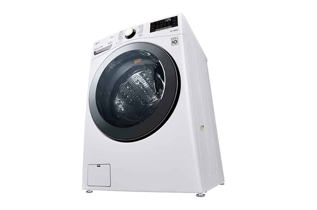 LG 17 kg Vaskemaskine(Hvit) - Steam, Energiklasse E, TurboWash™, Smart Diagnosis™ med Wi-Fi, FVB17NS2QE, thumbnail 9