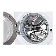 LG 17 kg Vaskemaskine(Hvit) - Steam, Energiklasse E, TurboWash™, Smart Diagnosis™ med Wi-Fi, FVB17NS2QE, thumbnail 3