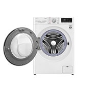 LG 8 kg / 6 kg Kombinert vaskemaskin/tørketrommel(Hvit) - Steam, Energiklasse E, AI DD™, Smart Diagnosis™ med Wi-Fi, K4DV508S1WE, thumbnail 2