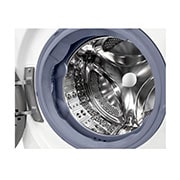 LG 8 kg / 6 kg Kombinert vaskemaskin/tørketrommel(Hvit) - Steam, Energiklasse E, AI DD™, Smart Diagnosis™ med Wi-Fi, K4DV508S1WE, thumbnail 3
