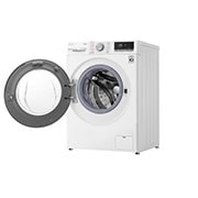 LG 8 kg / 6 kg Kombinert vaskemaskin/tørketrommel(Hvit) - Steam, Energiklasse E, AI DD™, Smart Diagnosis™ med Wi-Fi, K4DV508S1WE, thumbnail 13