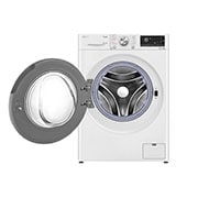 LG 10.5 kg / 7 kg Kombinert vaskemaskin/tørketrommel(Hvit) - Auto-Dose, Steam, Energiklasse E, TurboWash™360, AI DD™, Smart Diagnosis™ med Wi-Fi, CV74J7S2QA, CV74J7S2QA, thumbnail 2