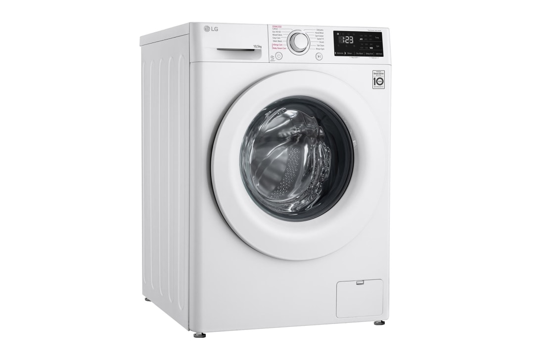 LG 10.5 kg Vaskemaskin(Hvit) - Energiklasse A, AI DD™, Steam™, Smart Diagnosis, FV34JNS0A, FV34JNS0A, thumbnail 9