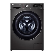 LG 9 kg / 6 kg Kombinert vaskemaskin/tørketrommel(Svart) - Auto-Dose, Steam, Energiklasse E, TurboWash™360, AI DD™, Smart Diagnosis™ med Wi-Fi, CV90V6S2BA, CV90V6S2BA, thumbnail 1
