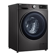 LG 9 kg / 6 kg Kombinert vaskemaskin/tørketrommel(Svart) - Auto-Dose, Steam, Energiklasse E, TurboWash™360, AI DD™, Smart Diagnosis™ med Wi-Fi, CV90V6S2BA, CV90V6S2BA, thumbnail 11