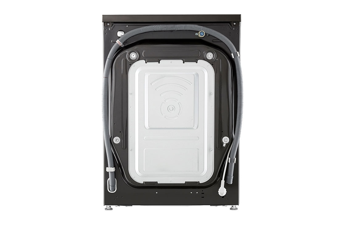 LG 11 kg Vaskemaskin(Svart) - Auto Dose, Steam, Energiklasse A, TurboWash360™, AI DD™, Smart Diagnosis™ med Wi-Fi, Rear view , FV94ENS2QA, thumbnail 15