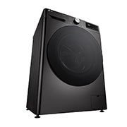 LG 11 kg Vaskemaskin(Svart) - Auto Dose, Steam, Energiklasse A, TurboWash360™, AI DD™, Smart Diagnosis™ med Wi-Fi, bottom prospect view left , FV94ENS2QA, thumbnail 11