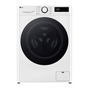 LG 9kg / 6 kg Kombinert vaskemaskin/tørketrommel(Hvit) - Steam, Energiklasse A/D, TurboWash™360, AI DD™, Smart Diagnosis™, Front_View, CV50T6S2E1, thumbnail 1