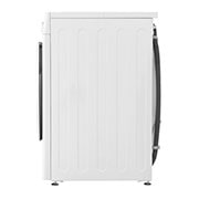 LG 11 kg / 6 kg Kombinert vaskemaskin/tørketrommel(Hvit) - Steam, Energiklasse A/D, AI DD™, Smart Diagnosis™, Side, F4Y5ERP0W, thumbnail 14
