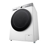 LG 13 kg Vaskemaskin(Hvit) - Auto Dose, Steam+, Energiklasse A, TurboWash360™, AI DD™, Smart Diagnosis™ med Wi-Fi, right perspective, P4Y9LAP2W, thumbnail 10