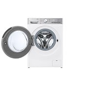 LG 13 kg Vaskemaskin(Hvit) - Auto Dose, Steam+, Energiklasse A, TurboWash360™, AI DD™, Smart Diagnosis™ med Wi-Fi, front door open, P4Y9LAP2W, thumbnail 2