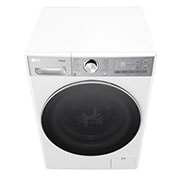 LG 13 kg Vaskemaskin(Hvit) - Auto Dose, Steam+, Energiklasse A, TurboWash360™, AI DD™, Smart Diagnosis™ med Wi-Fi, top perspective view, P4Y9LAP2W, thumbnail 9