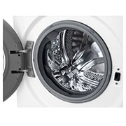 LG 11 kg Vaskemaskin(Hvit) - Steam, Energiklasse A, AI DD™, Smart Diagnosis™, Drum, F4Y5EYP6W, thumbnail 3
