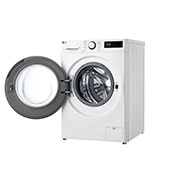 LG 11 kg Vaskemaskin(Hvit) - Steam, Energiklasse A, TurboWash360™, AI DD™, Smart Diagnosis™, Left View Door Open, P4Y5EYW6WY, thumbnail 13