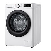 LG 9kg / 6 kg Kombinert vaskemaskin/tørketrommel(Hvit) - Steam, Energiklasse A/D, AI DD™, Smart Diagnosis™, Right side view, P4Y5VRP6W, thumbnail 12